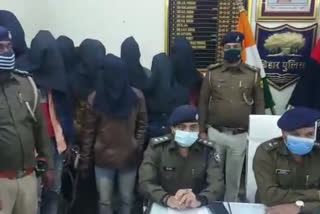 criminals arrested in Begusarai