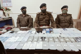 Stolen mobiles recovered from Sahibganj