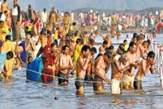 Narmada snan banned Makar Sankranti Omkareshwar