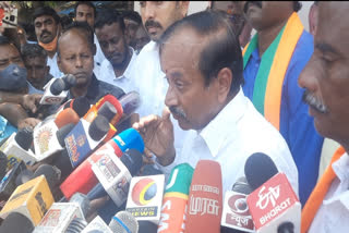 H Raja Press Meet