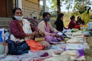 A MARKET RUN ONLY BY WOMEN AT AMGURI