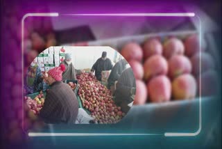 ملک میں ایرانی سیب آنے سے کشمیری سیب کی مانگوں میں کمی