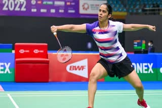 India Open badminton tournament  Saina Nehwal advances after Svabikova retires with injury  ഇന്ത്യന്‍ ഓപ്പണ്‍ ടെന്നീസ് ടൂര്‍ണമെന്‍റ്  ഇന്ത്യന്‍ ഓപ്പണ്‍: സൈന നെഹ്‌വാളിന് രണ്ടാം റൗണ്ട്  സൈന നെഹ്‌വാള്‍ ചെക്ക് റിപ്പബ്ലിക്കിന്‍റെ തെരേസ സ്വാബിക്കോവയെ മറികടന്നു