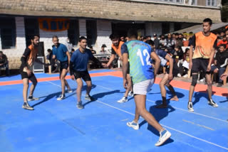 Kabaddi competition organized in Kullu