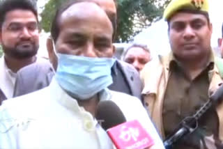 forest and environment minister dara singh Chouhan  dara singh resigns from yogi cabinet  Dara Singh left BJP  up governor anandiben patel  UP Assembly Election 2022  Uttar Pradesh Assembly Election 2022  UP Election 2022 live  Akhilesh Yadav vs Yogi Adityanath  up chunav 2022  ETV Bharat Exclusive: Dara Singh Chauhan says his morals didn't align with BJP's conduct  ദാരസിങ്‌ ചൗഹാന്‍ ഇടിവി ഭാരതിന്‌ നല്‍കിയ അഭിമുഖം  യുപിയിലെ ബിജെപിയുടം പ്രതിസന്ധി  യുപി തെരഞ്ഞെടുപ്പ്‌  പിന്നോക്ക വിഭാഗങ്ങളില്‍ നിന്നുള്ള നേതാക്കള്‍ ബിജെപിയില്‍ നിന്നും കൈവിടുന്നത്‌