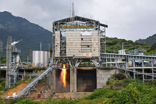 Gaganyaan programme cryogenic engine Qualification test  ISRO Gaganyaan programme  human rated launch vehicle for Gaganyaan  ഗഗൻയാൻ ദൗത്യം  ഗഗൻയാൻ ക്രയോജനിക് എഞ്ചിൻ പരീക്ഷണം  ഐഎസ്ആർഒ ബഹിരാകാശ മനുഷ്യ ദൗത്യം