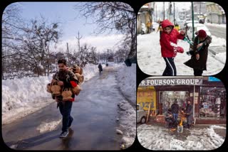 Heavy Snowfall In Kashmir witnessed,Heavy Snowfall In Kashmir, Heavy avalanche in Jammu,Jammu Kashmir Temperature,Jammu Kashmir Snowfall Photos,ಮೈಕೊರೆಯುವ ಚಳಿಯ ಮಧ್ಯೆ ಸುರಿಯುತ್ತಿರುವ ಹಿಮ,ಹಿಮದಿಂದ ಆವೃತವಾದ ಕಾಶ್ಮೀರದ ರಸ್ತೆಗಳು,ಕಾಶ್ಮೀರದಲ್ಲಿ ದಟ್ಟವಾದ ಮಂಜುಗಡ್ಡೆ
