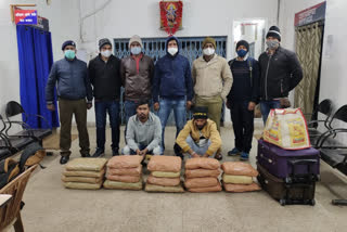 two smugglers arrested in ranchi