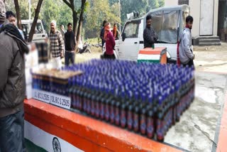 Liquor smuggling from Bihar UP Border