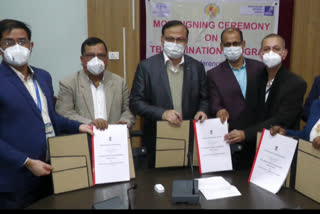 MoU Signed between NRL and NTEP  Assam on Tb Control