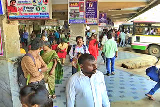 Sankranthi Rush in Hyderabad