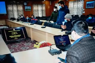 DC Budgam Launches Rozgar App