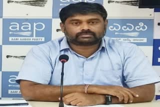 AAP State media spokesman Jagadeesh.V sadam