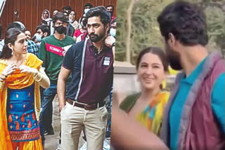 vicky kaushal sara ali khan viral video