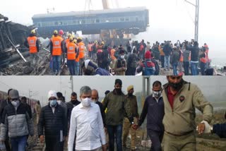 Death toll in Bikaner Express accident rises to 9  railway minister on Guwahati Bikaner Express accident  railway minister Ashwini Vaishnaw  Guwahati Bikaner Express accident reason  technical glitches in the engine is the reason for Bikaner Express accident  ഗുവാഹത്തി ബിക്കാനീർ എക്‌സ്‌പ്രസ്‌ അപകടം  എഞ്ചിനിലെ സാങ്കേതിക തകരാറുകൾ അപകടകാരണം  റെയിൽവേ മന്ത്രി അശ്വിനി വൈഷ്ണവ്