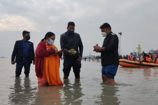 uma bharti will write letter to mamata banerjee on gangasagar arrangements