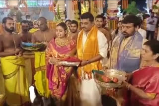 Chiranjeevi couples in dokiparru