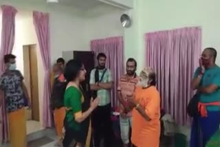 District Collector Divya S Iyer sings Ayyappa song with Veeramani  sabarimala ayyappa song  ശബരിമല അയ്യപ്പഗാനം വീരമണി  ശബരിമല പമ്പ ദിവ്യ എസ് അയ്യർ  പത്തനംതിട്ട ജില്ല കലക്‌ടർ  pathanamthitta district collector sabarimala