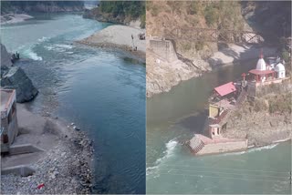 Alaknanda-Mandakini ghat construction work star