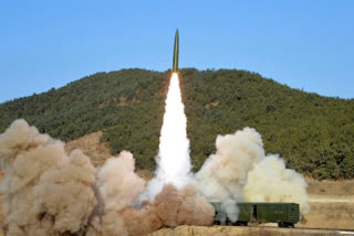 North Korea says it test launched missiles from train