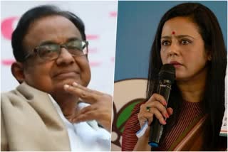 P Chidambaram and Mahua Moitra