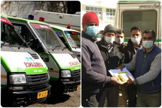 108 and 102 ambulances in Himachal