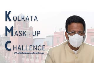 kolkata mask up challenge