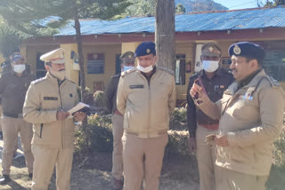 DGP Ashok kumar inspected