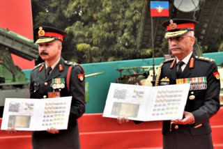 On the occasion of Army Day, General M M Naravane, Chief of Army Staff, released a commemorative postage stamp, 'Permanent Commission to Women Officers in the Indian Army'.