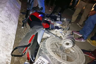 youth died in road accident in mussoorie