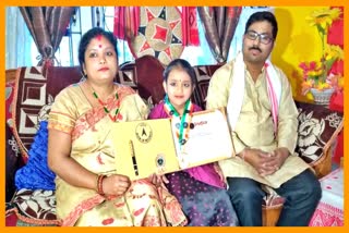 kristi-shikha-adhikari-from-abhayapuri-enters-name-into-india-book-of-records