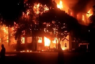 Fire Accident in Military Club