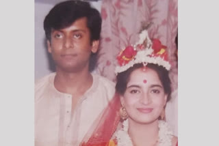 kaushik ganguly shares his wedding photo with churni ganguly on their marriage anniversary