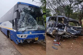 7 DIED AND SEVERAL WERE INJURED IN ROAD ACCIDENTS, TELANGANA