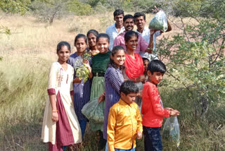 flower picking ceremony in chennimalai village