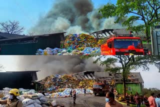 Malampuzha medical waste treatment plant fire  fire broke out at karadiyodu ima image  കരടിയോട് ചേമ്പന ഐഎംഎ ഇമേജ് തീപിടിത്തം  ചേമ്പന ആശുപത്രി മാലിന്യ സംസ്‌കരണ പ്ലാന്‍റ് തീപിടിത്തം  മലമ്പുഴ മെഡിക്കൽ മാലിന്യ സംസ്‌കരണ പ്ലാന്‍റ് തീപിടിത്തം  chembana hospital waste treatment plant fire