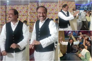 mla sanjay kumar dance