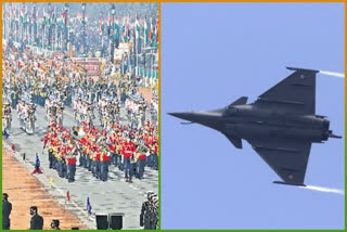 Air force flypast Republic day