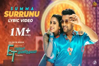 Surya movie Etharkkum Thunindhavan  Etharkkum Thunindhavan song  Summa Surrunu in trending  ട്രെന്‍ഡായി സൂര്യയുടെ സുമ്മ സുറ്‌ണു  Summa Surrunu song viral  Sivakarthikeyan penned by Summa Surrunu  Armaan Malik sung by Summa Surrunu  Etharkkum Thunindhavan songs  Etharkkum Thunindhavan cast and crew  Etharkkum Thunindhavan theatre release