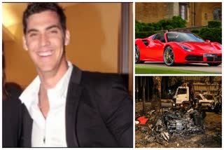 ferrari crash in greece driver dead