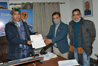 Himachal Teachers Association delegation meet CM