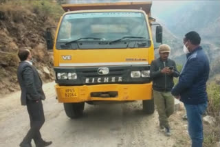 Illegal mining in Firnu of Mandi.