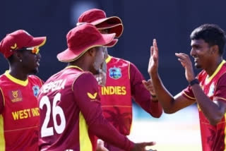 ICC Under 19 World Cup 2022, West Indies U19 vs Scotland U19, West Indies U19 won against Scotland U19, ಐಸಿಸಿ ಅಂಡರ್-19 ವಿಶ್ವಕಪ್‌ 2022, ವೆಸ್ಟ್​ ಇಂಡೀಸ್​ ಅಂಡರ್ 19 ವಿರುದ್ಧ ಸ್ಕಾಟ್ಲೆಂಡ್​ ಅಂಡರ್​ 19 ಪಂದ್ಯ, ಸ್ಕಾಟ್ಲೆಂಡ್​ ವಿರುದ್ಧ ವೆಸ್ಟ್​ ಇಂಡೀಸ್​ಗೆ ಜಯ,