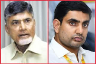 Chandrababu and lokesh tributes to NTR on his death anniversary