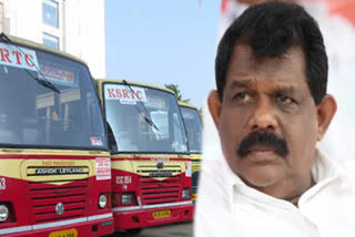 Transport Minister Antony Raju covid spread in KSRTC  KSRTC restrictions due to covid  Transport Minister Antony Raju KSRTC restrictions