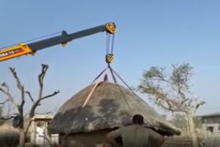 rajasthan hydra machine hut shifting