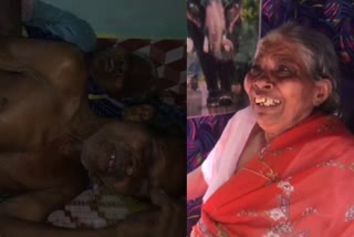 Kollam Mayyanad elderly couple left home after being abused by son  കൊല്ലം മയ്യനാട് വൃദ്ധദമ്പതികൾക്ക് മകന്‍റെ മർദനം  മകന്‍റെ പീഡനത്തിൽ മാതാപിതാക്കൾ വീടുവിട്ടിറങ്ങി  വീട് വിട്ടിറങ്ങിയ വൃദ്ധദമ്പതികളെ ഏറ്റെടുത്ത് ശാന്തിതീരം  കരുനാഗപ്പള്ളി ശാന്തിതീരം  Shanthiteeram in Karunagappally taken over an elderly couple