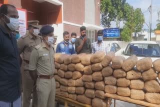 170 kg of cannabis seized by nagappattinam police officers