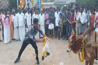 erukattum ceremony near soraiyur village