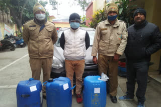 Haldwani liquor smuggler arrest